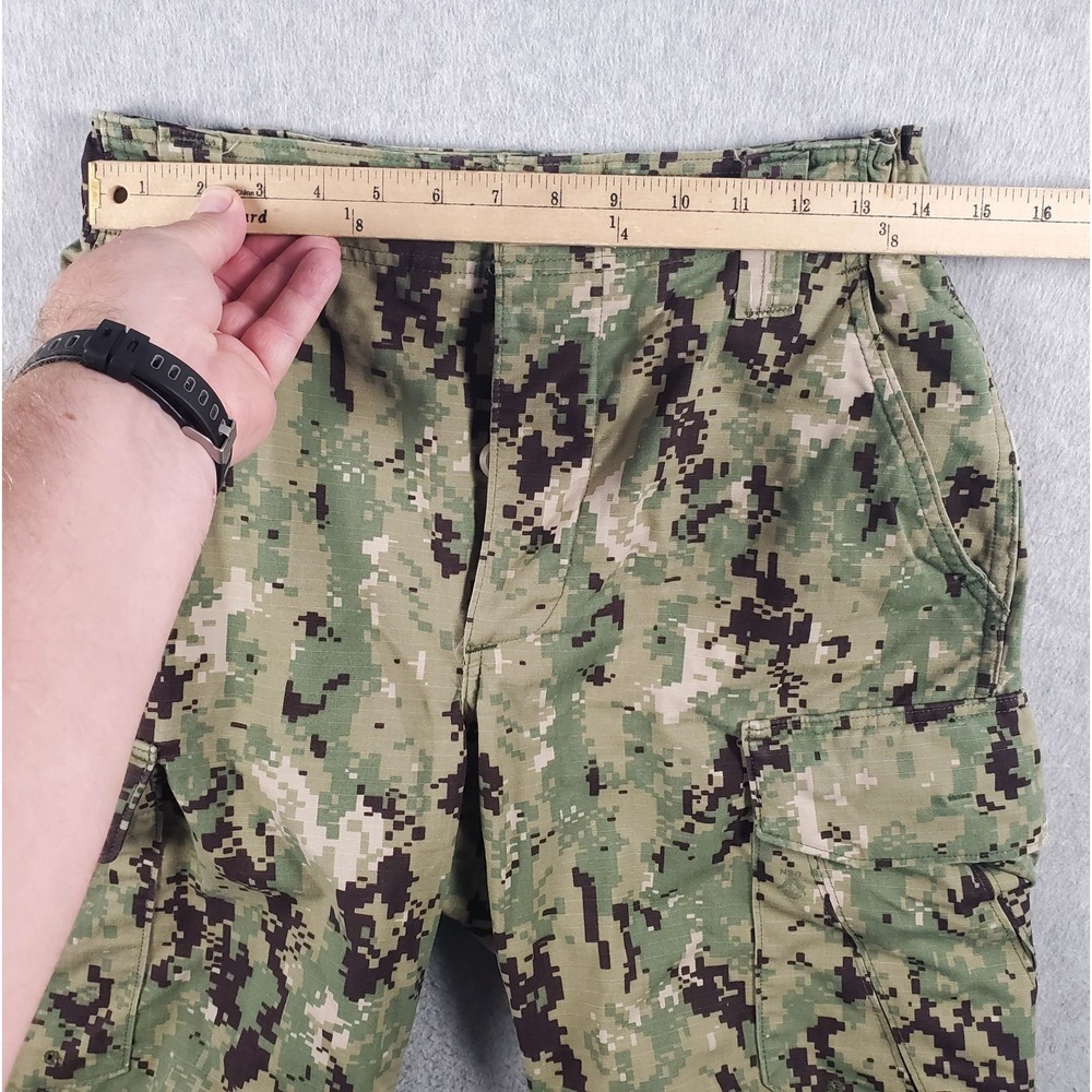 Military Pants Mens Small Regular 28X31 NWU‎ Type III Navy Seals Camo Cargo - Picture 9 of 13